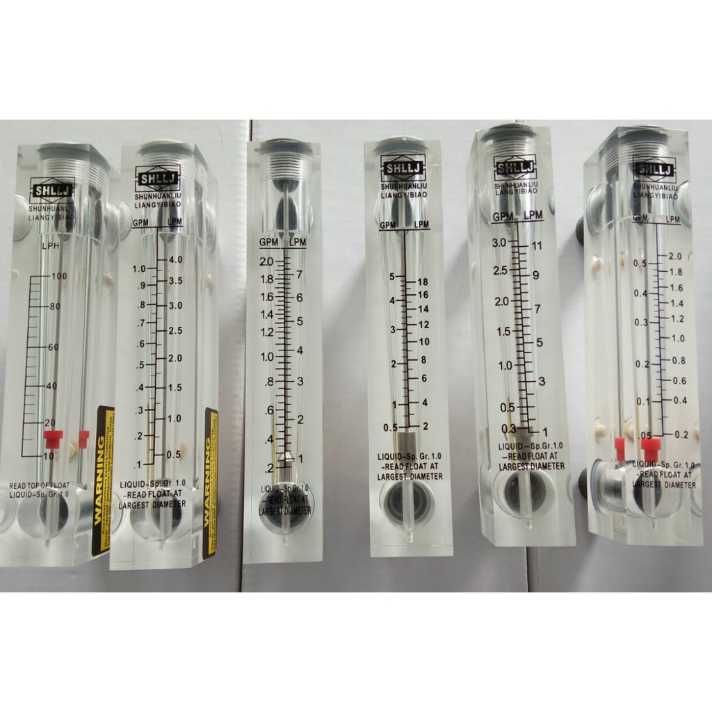 Flow Meter LZM15Z Liquid Rotameter Plastic PVC Air Flow Meter Gas