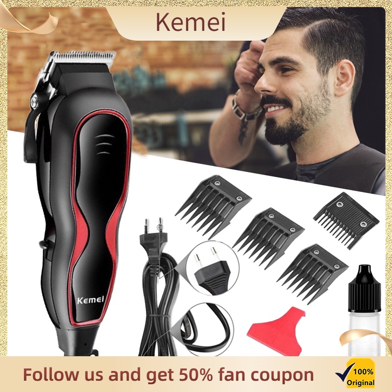 Kemei Adjustable Haircut Hair Clipper Electric Hair Trimmer Haircut