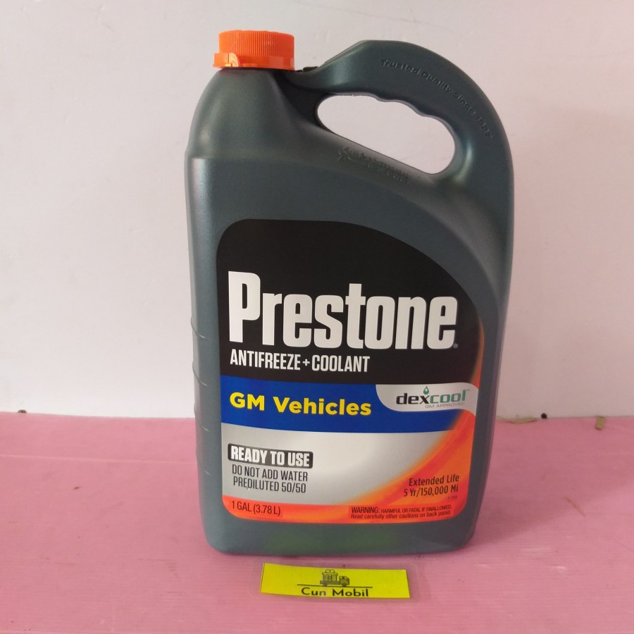 Radiator Coolant Preston Predilute Extended Life Antifreeze 50-50 3.78 ...