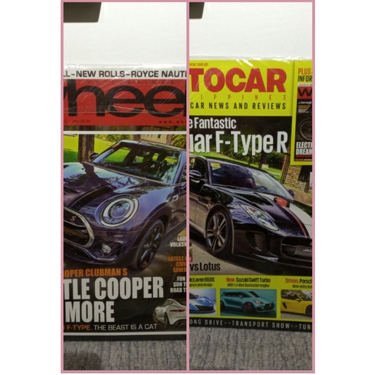 Car Magazines (Wheels/AutoCar) | Shopee Philippines