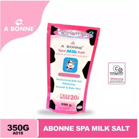 Sel De Gommage Hydratant Et Blanchissant A BONNE’ Spa Milk - 350 G