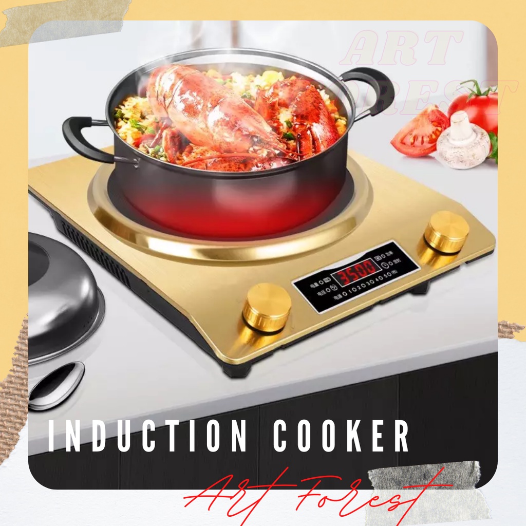 Portable Electric Induction Cooker 3500W concave Hot Plate Infrared