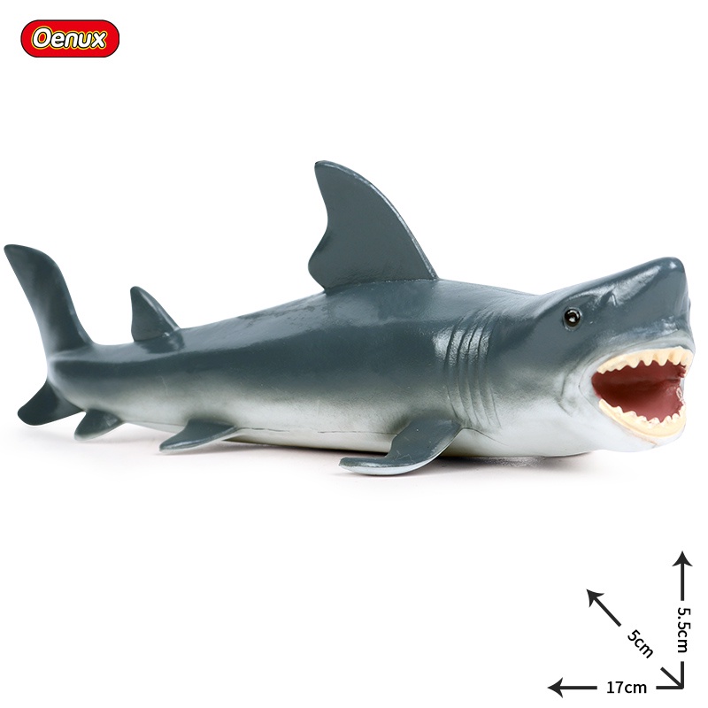 Sea Life Model Great White Shark Helicoprion Megalodon Action Figure ...