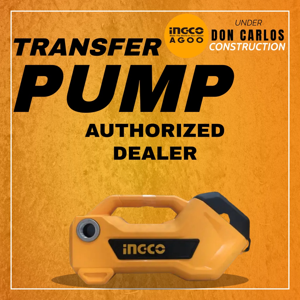 Ingco Cordless Li Ion Transfer Pump Shopee Philippines