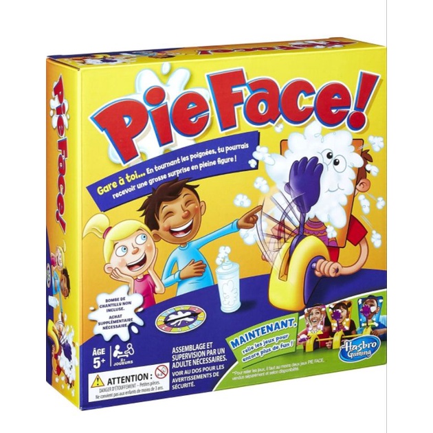 Authentic Pie Face Board Game by Hasbro (Preloved, complete set