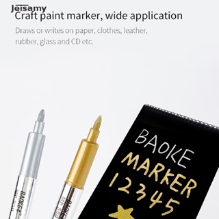 DIY Metallic Waterproof Permanent Paint Marker Pens Gold And