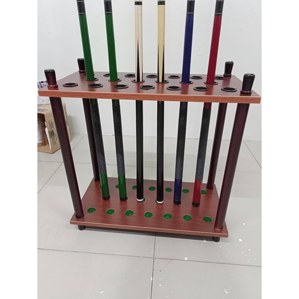 BILLIARD CUE RACK / LAGAYAN TAKO NG BILYARAN (FOR SALE ABLP HIGH ...