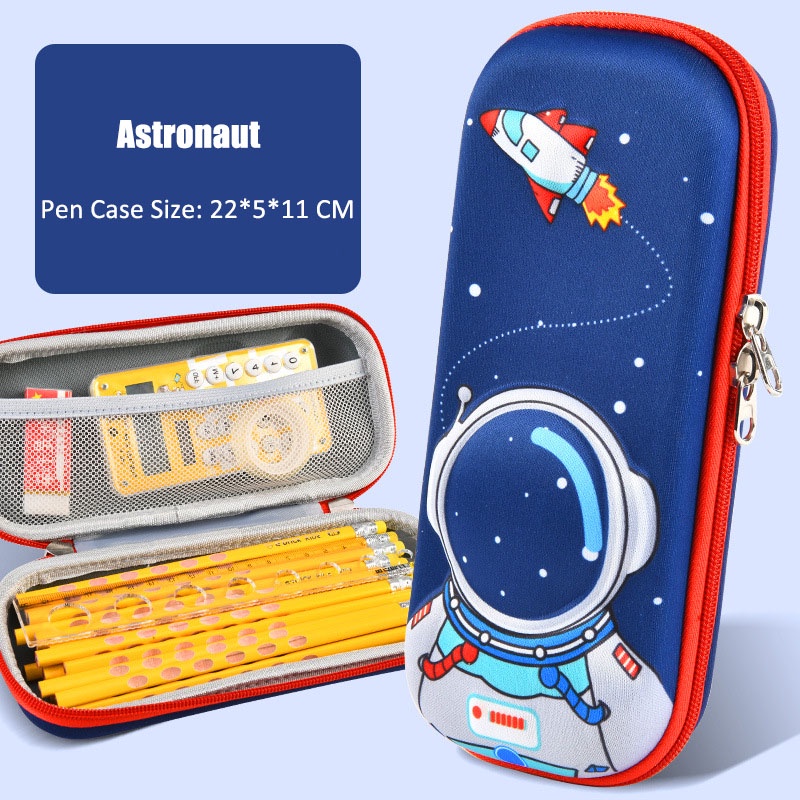 2022 new 3D pencil case pencil case stationery box popular primary ...