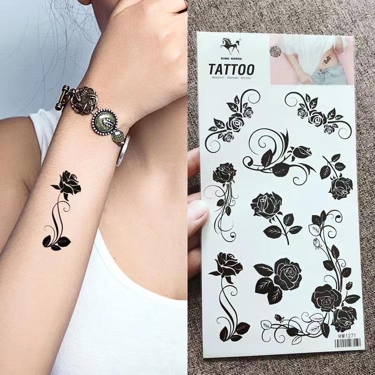 ((1 Set 10 Pictures) Temporary Tattoo Stickers Waterproof Sweatproof ...