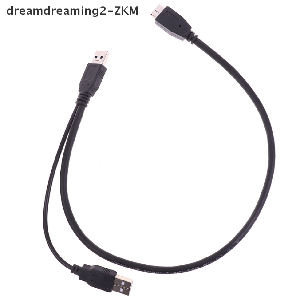 [dreamdreaming] USB 3.0 A Male Micro USB 3.0 B Y Cord Cable For