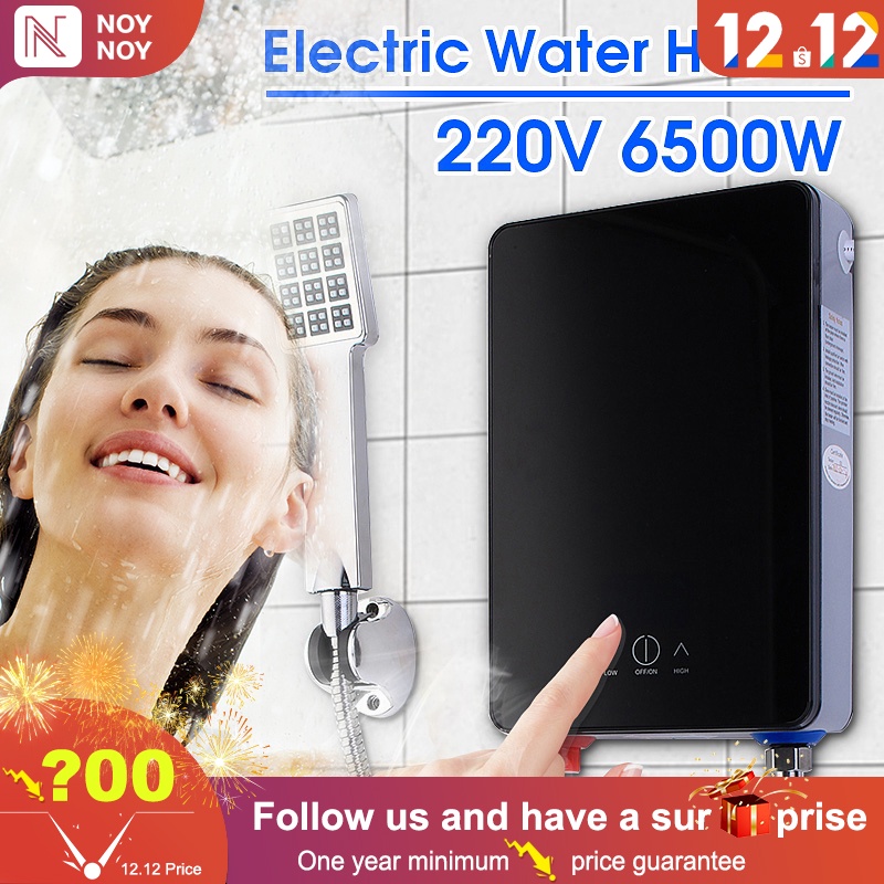 Electric water heater 6000W power shower heater | Shopee Philippines