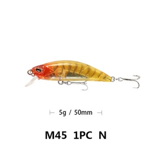 Manila Spot 】50mm 5g Sinking Minnow Fishing Lure Swimbait Hard Artficial  Bait Wobbler Bass Tackle