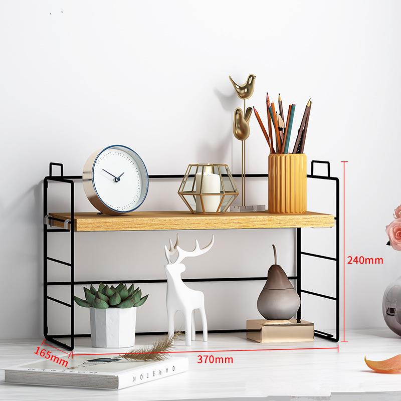 Stainless steel cabinets tiered racks kitchenware storage rack Wood ...