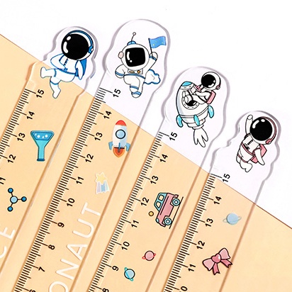 Children's Student Cartoon Animal Giraffe Plastic Ruler 15cm Student ...