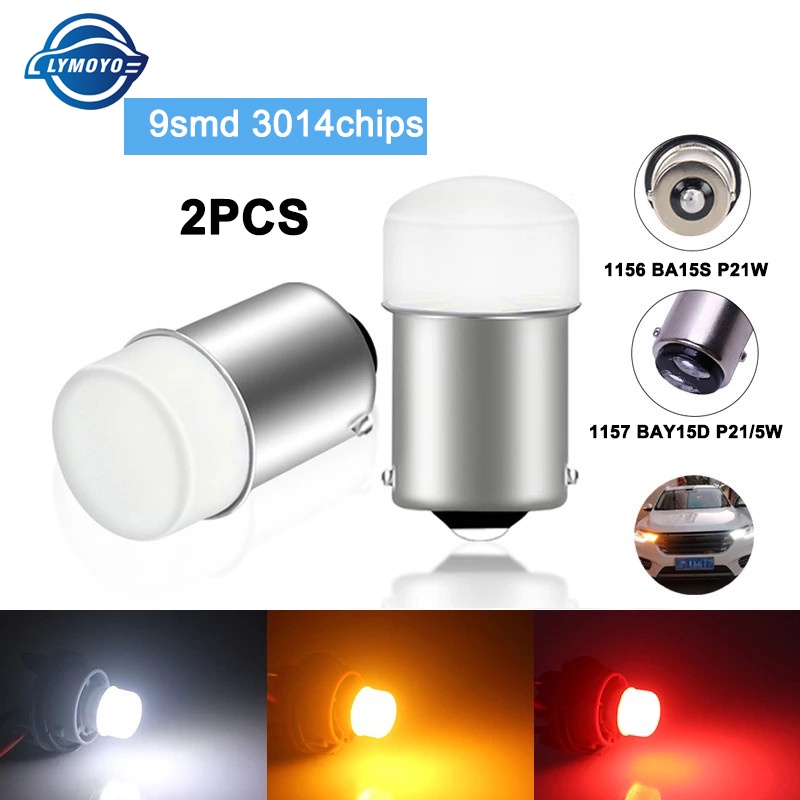 Pcs Ba S P W Led Bulb Bay D P W Super Bright Smd Blubs V Drl Auto