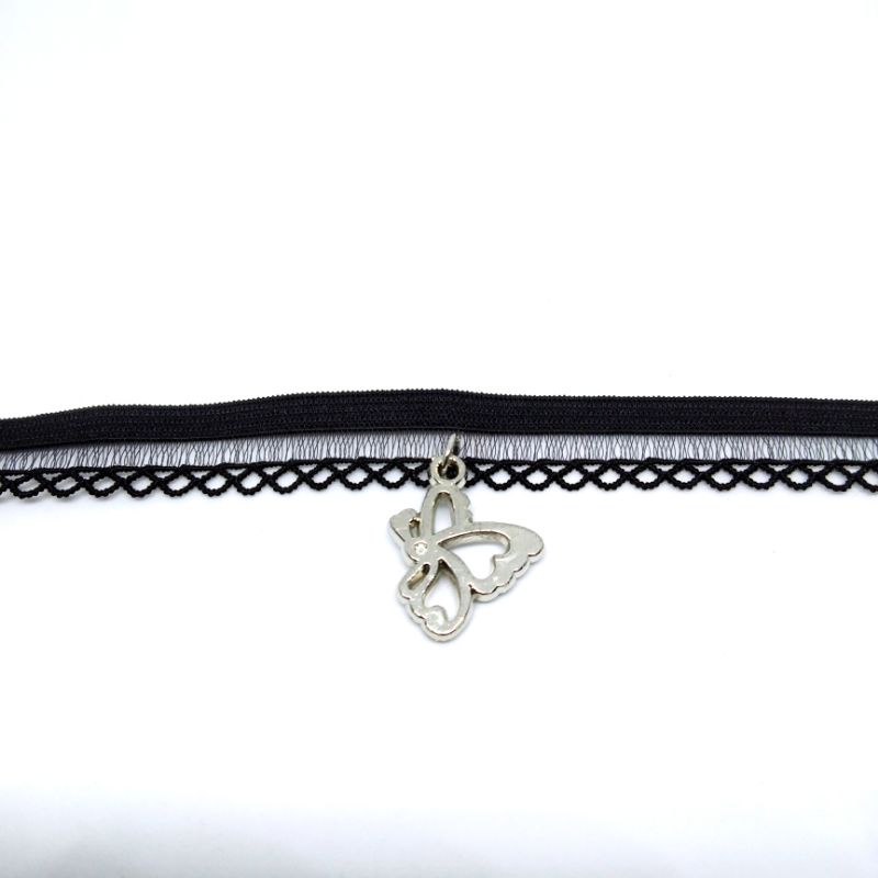 Fashion Black Choker Necklace with Pendant (available in many