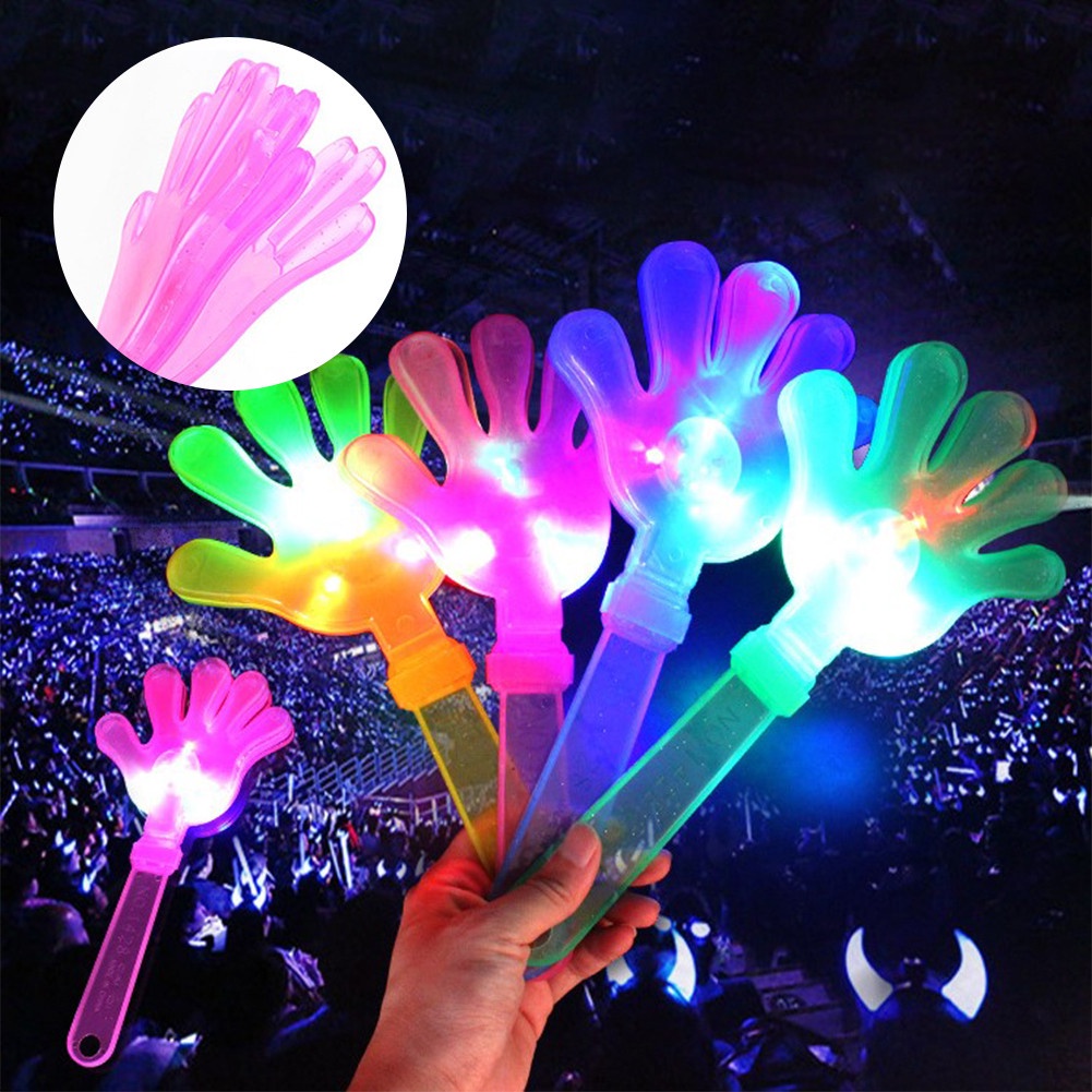 1pcs/Light up Toys Applause Props LED Light Clap Hands Palms Shoot Kids ...