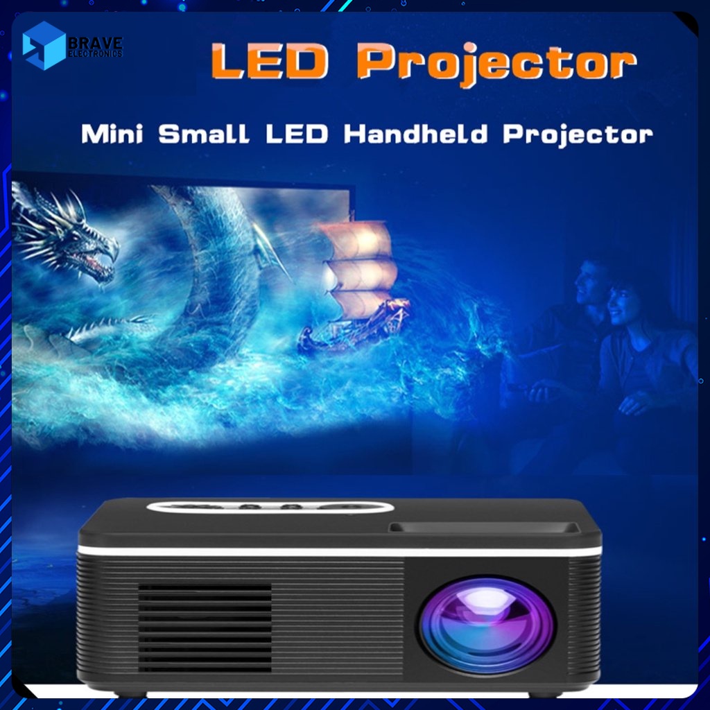 [COD] Small Projector HD 1080P/S361 Micro Mini Projector/Home LED ...
