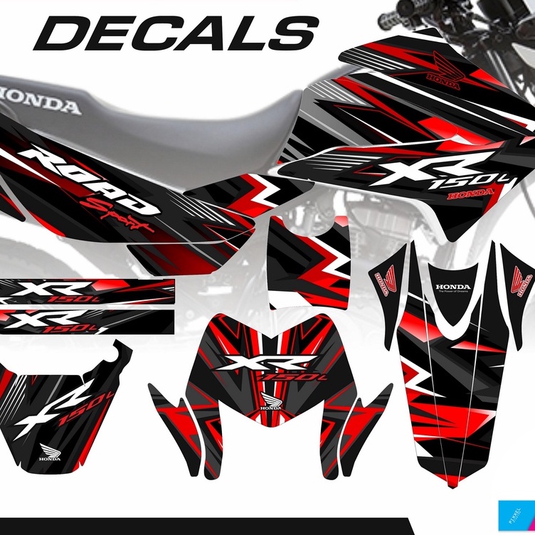 Honda XR 150L Full Decal Sticker Set BATCH 1 | Shopee Philippines