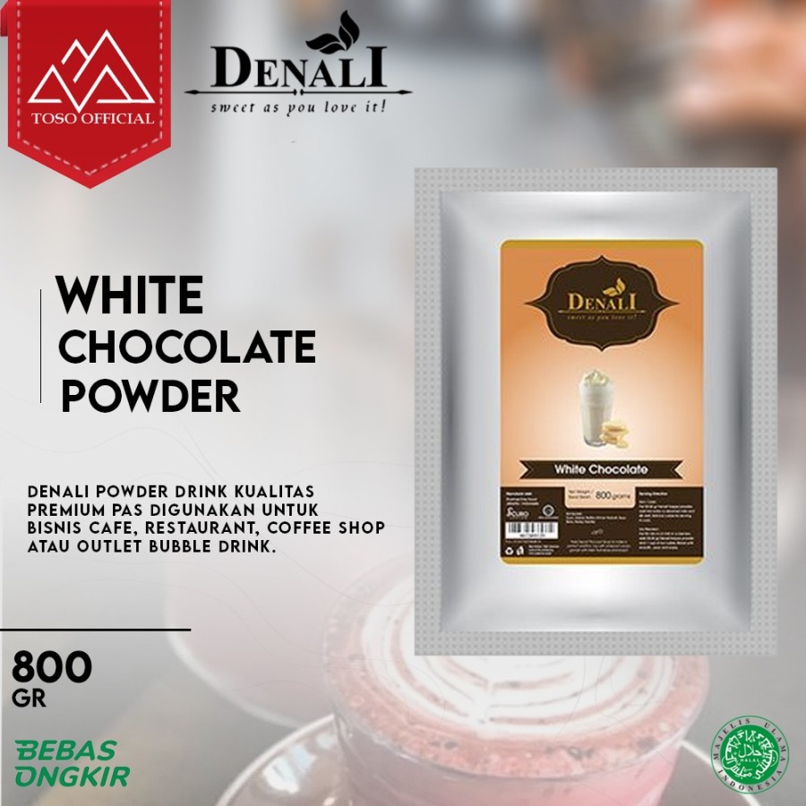 Denali Frappe Powder Flavored White Chocolate Drink Powder | Shopee ...