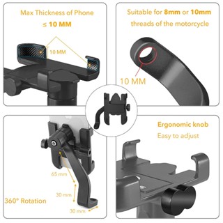 YAMAHA SNIPER 155 | Motorcycle Mobile Cellphone Holder Mount Alloy ...