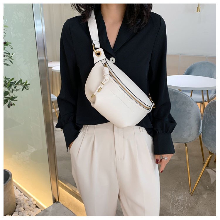 White belt bag online womens