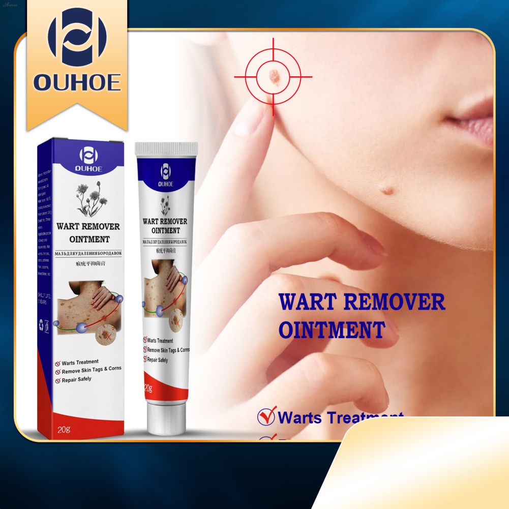 Acerver Ouhoe Genital Wart Herpes Remover Ointment Skin Tags Mole And Papillomas Wart Remover 4908