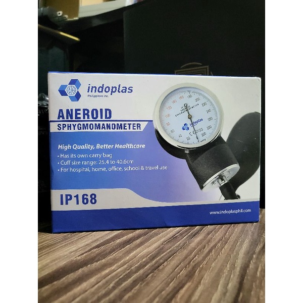 Aneroid Sphygmomanometer IP168 (Indoplas) Shopee Philippines