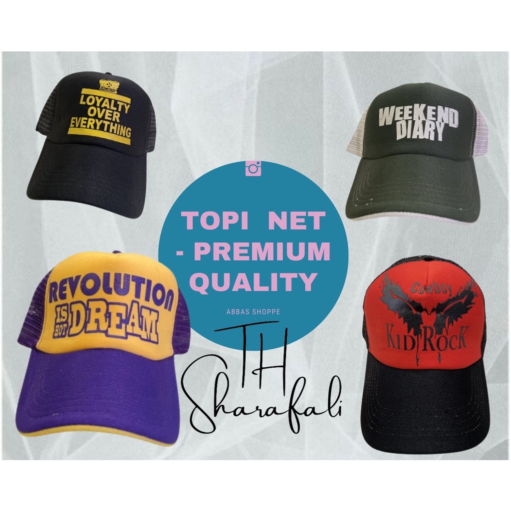 Net Hats-Cheap Prices-Best Quality-Limited Edition | Shopee Philippines