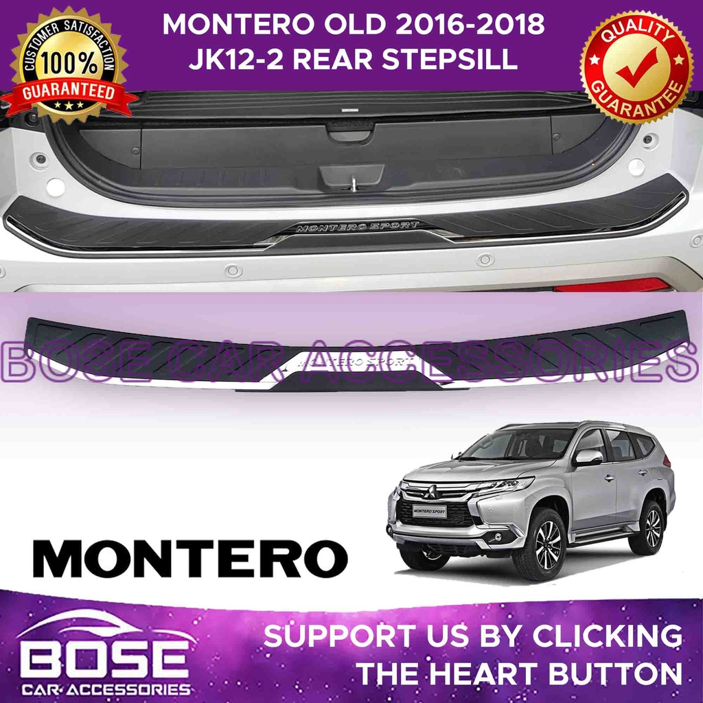 Mitsubishi Montero Sports 2008-2015 / 2016 -2019 / 2020-Onwards Rear ...