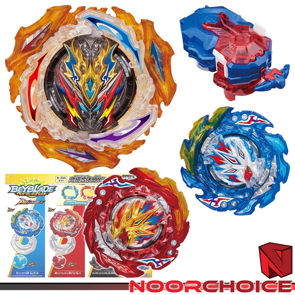 Takara Tomy Beyblade Burst BU B-203 Ultimate Fusion DX Set | Shopee ...