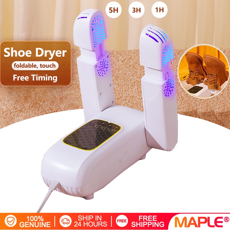 Electric Sterilization Shoe Dryer With Timer Uv Folding Smart ...