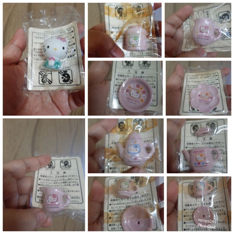 Coiffeuse Miniature Vintage Sanrio Hello Kitty Avec Tiroir Et Miroir - Collection