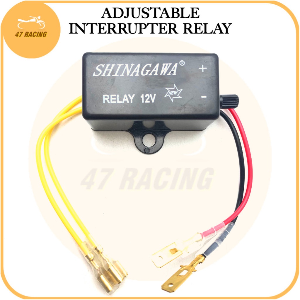 47Racing Motorcycle Interrupter Relay Adjustable Universal | Shopee ...