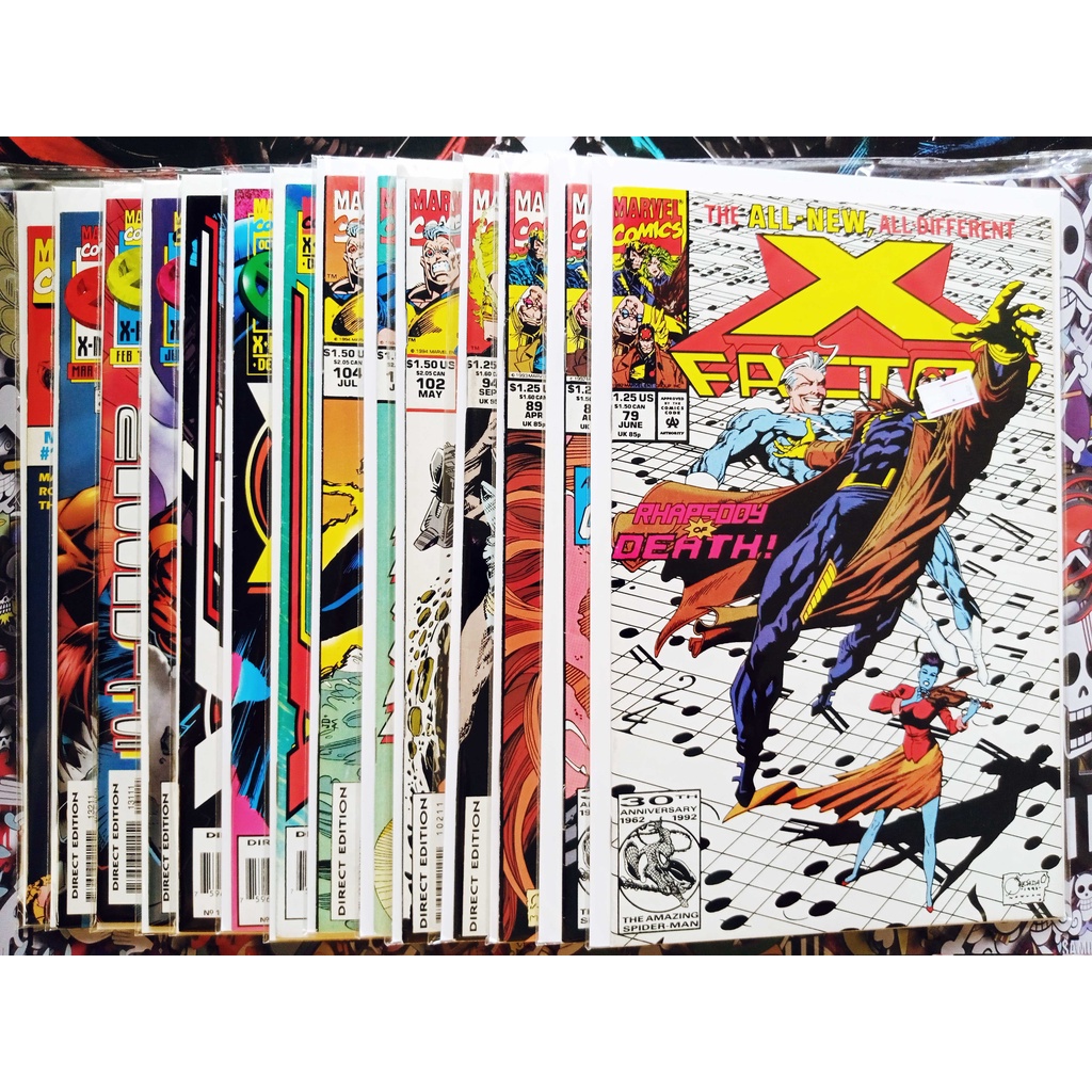X-Factor 79-139 Marvel Comic Book VF 1992-1997 X-Men Deluxe Onslaught ...
