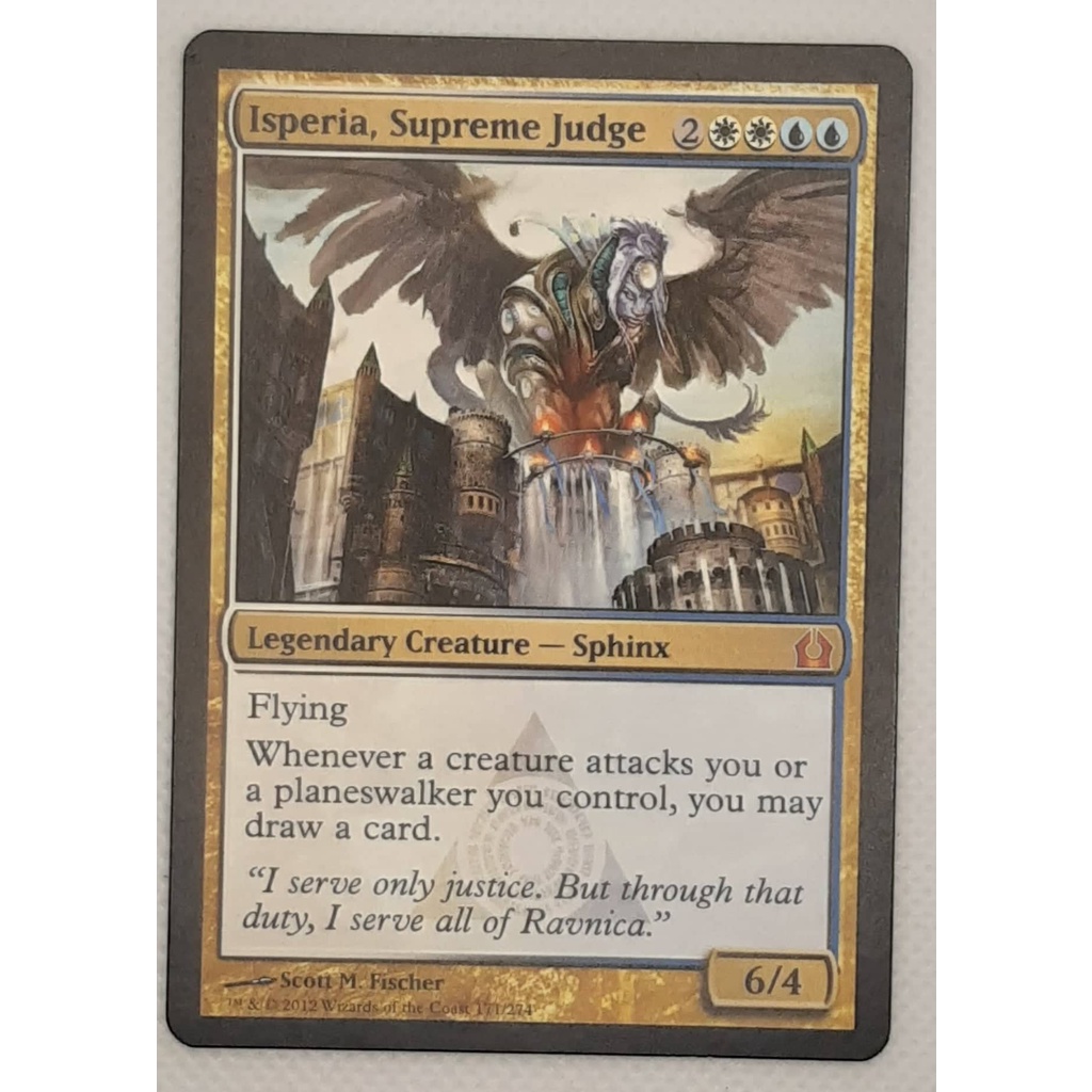 MTG Card Isperia, Supreme Judge Creature Mythic Rare Return to Ravnica ...