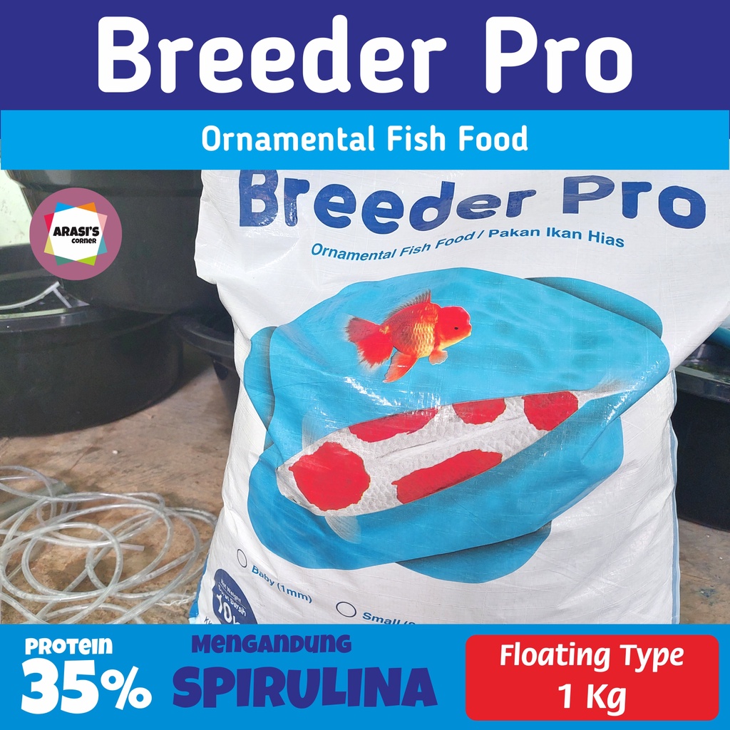Breeder Pro Koi Pellet 1Kg | Shopee Philippines