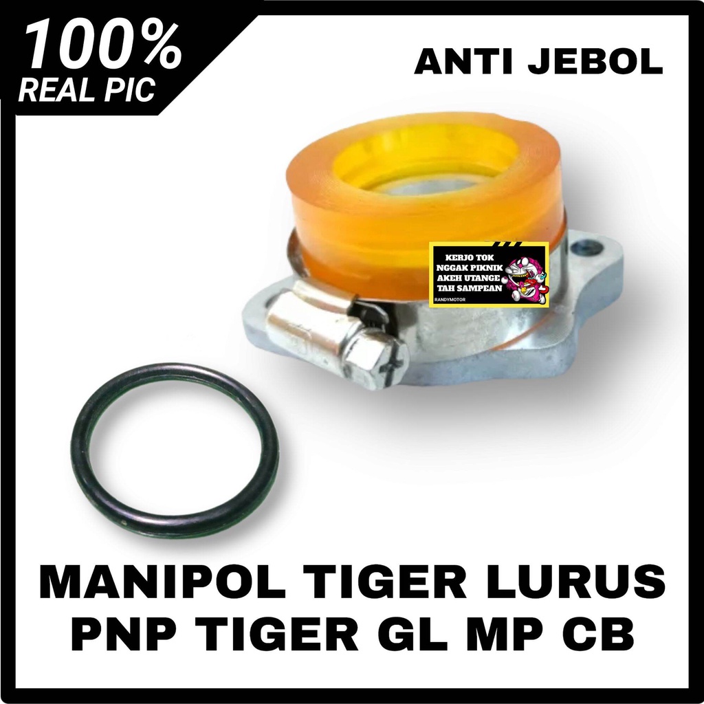 MANIPOL MANIFOLD INTAKE TIGER MIRING AND STRAIGHT TEFLON PE PWK 24 26 ...