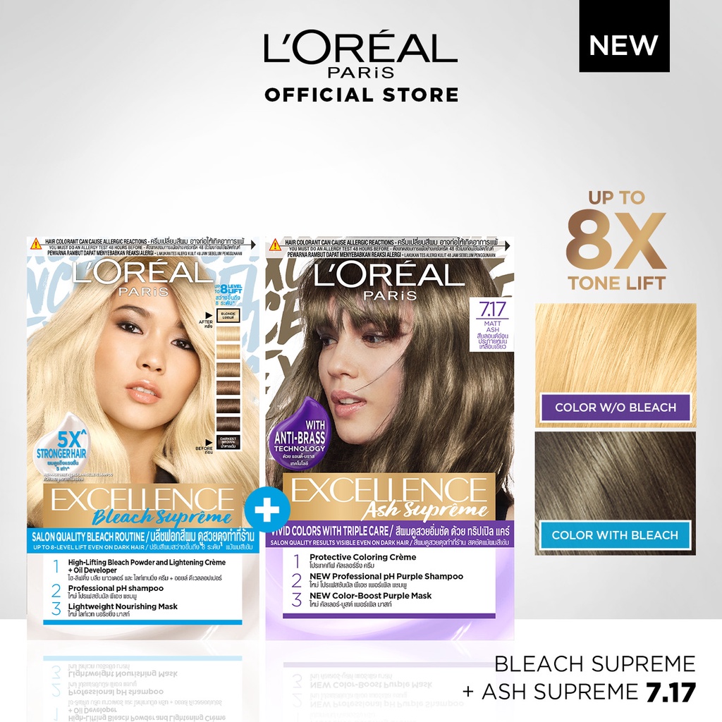 Loreal bleach deals kit