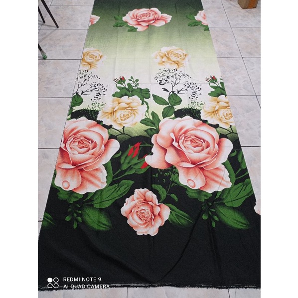 MAWAR 1 meter Rose Flower Bed Sheet Shopee Philippines