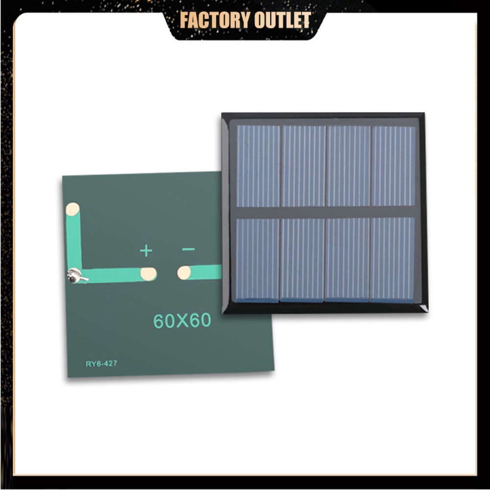 60*60 2V 150MA Solar Epoxy Panel Solar DIY Toy Solar Lawn Light Motor ...