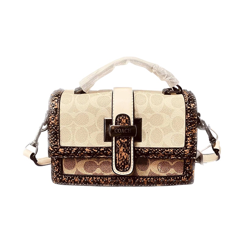 COACH Women's Bag Tote Bag Fashion Shoulder Bag Versatile Handbag COD Shopee Philippines