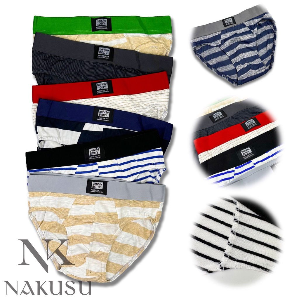 Women's Cotton Striped Briefs – Anime Cosplay Underwear, Bikini Bottom Style, Breathable One Size