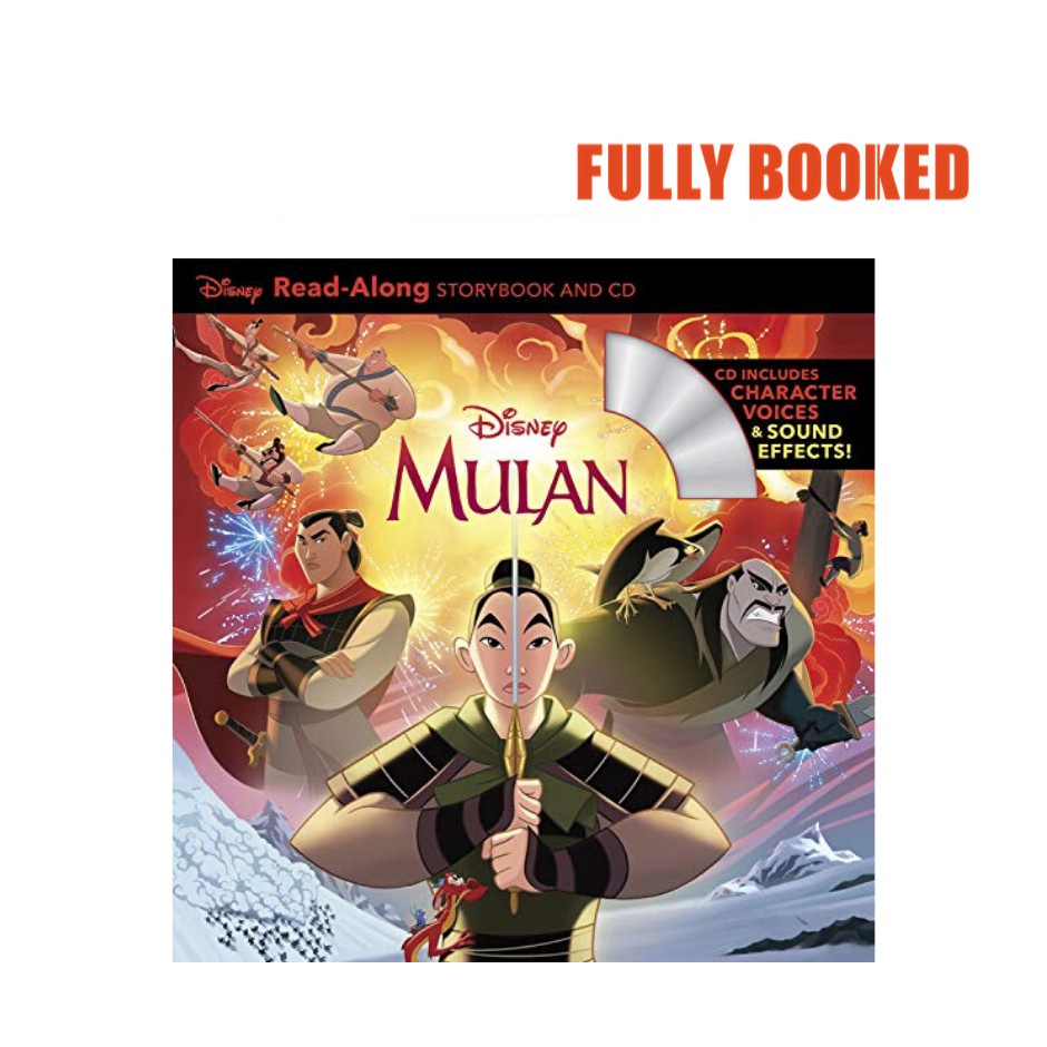 Mulan Read-along Storybook And Cd (paperback) By Disney Book Group 