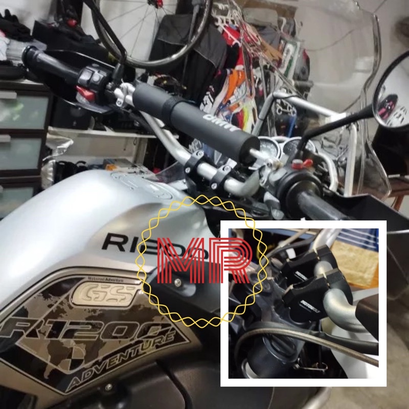ORIGINAL MOTOWOLF MOTORCYCLE HANDLE BAR RISER FOR ADV,X-ADV,PCX,XRM ...