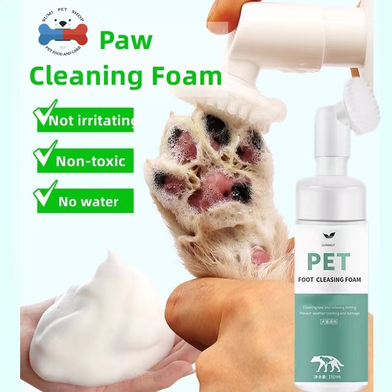 Paw Cleaner Pet Foot Deep Cleansing Foam 150ML Foot Care Pet Foot Care