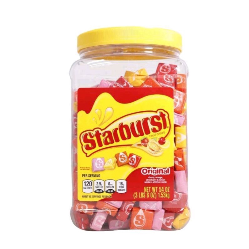 Starburst Original Assorted Fruit Chews (1.53kg) | Shopee Philippines