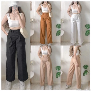 CEO Trouser High waist Pants free size | Shopee Philippines