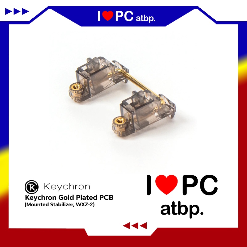 Keychron Gold Plated PCB Mounted Stabilizer Set, WXZ-2 | Shopee Philippines