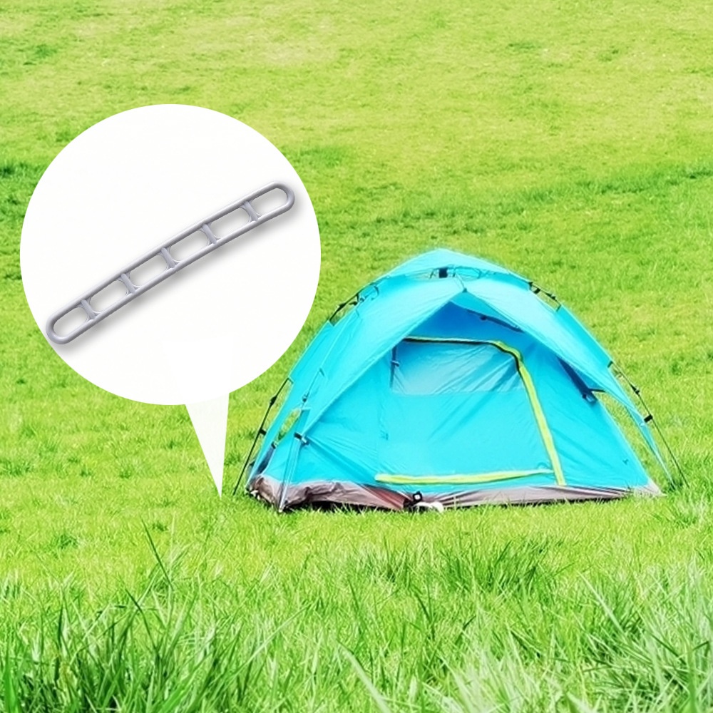 Outdoor Camping Canopy Pole Tent Ground Nail Plastic Porous Canopy Wind ...